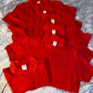 #136 Young youth boys polo shirts size small